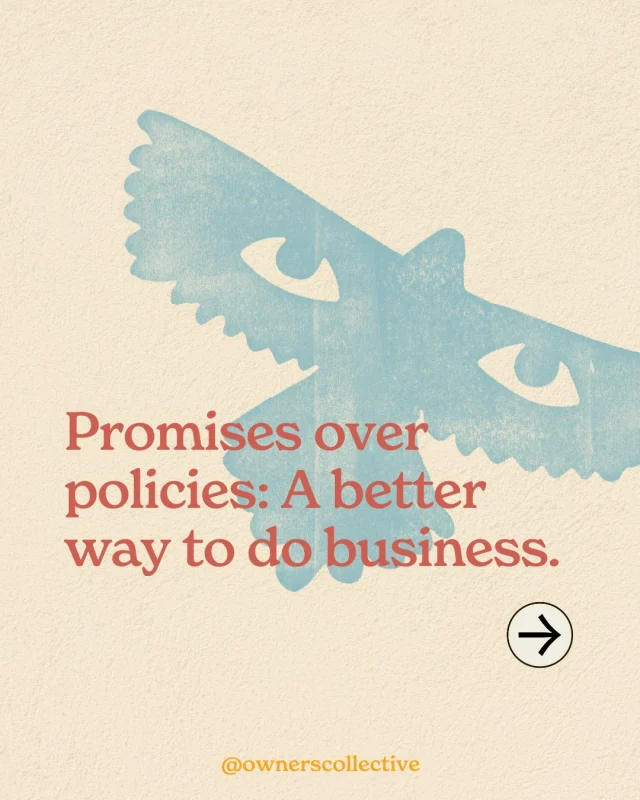 Promises go above and beyond boring exchange & returns policies. They give your brand personality, loyalty, and respect.⁠
⁠
[Swipe right to get started 👉]